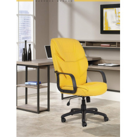 Офисное кресло руководителя Richman Фокси Флай 2240 Пластик М1 Tilt Желтое