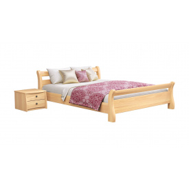 Ліжко дерев'яне Estella Діана 180х200 Бук натуральний Масив 2Л4