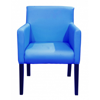 Крісло Richman Остін 61 x 60 x 88H Zeus Deluxe Blue Синє