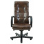 Офисное Кресло Руководителя Richman Вирджиния Титан Dark Brown Wood М1 Tilt Коричневое Каменское