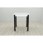 Стол кухонный Ferrum-decor Диего 75x90x90 Черный ДСП Белое 16мм (DIE0015) Еланец