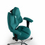 Кресло KULIK SYSTEM TRIO Ткань с подголовником без строчки Аквамарин (14-901-BS-MC-0512) Днепр