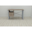 Письменный стол с ящиками Ferrum-decor Оскар 750x1200x600 металл Серый ДСП Сонома Трюфель 16 мм (OSK0019) Ужгород