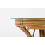 Обідній стіл Асканія CRUZO натуральний ротанг королівський дуб (st0014) Ужгород