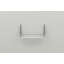 Полка настенная Ferrum-decor Изи 260x600x150 металл Серый ДСП Белое 16 мм (IZI0036) Кобыжча