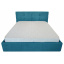 Ліжко двоспальне Richman Манчестер Standart 180 х 190 см Блакитне Полтава