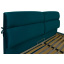 Ліжко Richman Единбург VIP 120 х 200 см Missoni 017 З додатковою металевою цільнозварною рамою Синя Вінниця