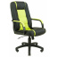 Офисное кресло руководителя Richman Челси Zeus Deluxe Light Green-Black Пластик Рич М2 AnyFix Черно-салатовое Бровары