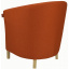 Кресло Richman Бафи 65 x 65 x 80H Etna 051 Оранжевое Ровно