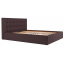 Кровать Richman Честер VIP 140 х 200 см Флай 2231 С дополнительной металлической цельносварной рамой Темно-коричневая Чернигов