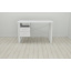 Письмовий стіл із ящиками Ferrum-decor Оскар 750x1200x700 метал Білий ДСП Біле 16 мм (OSK0050) Кропивницький