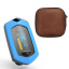 Пульсоксиметр аккумуляторный ProZone oSport Li-Ion (Blue) + Кейс ProZone Universal-EVA-CASE (85х85х40) Premium Коричневый Ровно