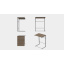 Столик приставной Терри Ferrum-decor 650x440x330 Серый металл ДСП Дуб Сонома Трюфель 16 мм (TERR019) Киев