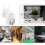 IP камера видеонаблюдения уличная с WiFi UKC N3 6913, цветная с режимом ночной съемки, белая Запорожье