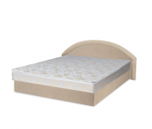 Ліжко Віка Рів'єра 160 з матрацом матрацна тканина 183х202х80 см