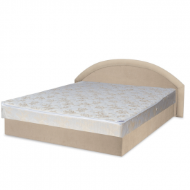 Кровать Вика Ривьера 160 с матрасом матрасная ткань 183х202х80 см