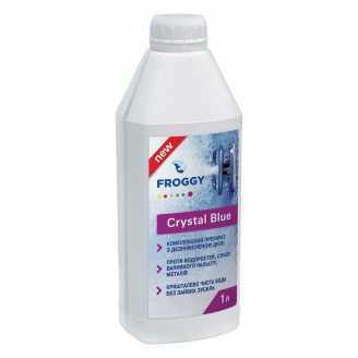Средство для дезинфекции Crystal Blue FROGGY 1 л