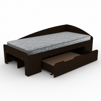 Ліжко-90+1 Компаніт 944х700х2042 мм венге