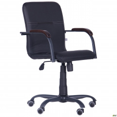 Офисное кресло AMF Самба-RC черный графит с кантом Херсон