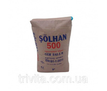 Турецкий цемент М500 Solhan 25 кг СЕМ І 42,5R