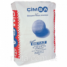 Белый цемент "CIMSA" М 600 25 кг