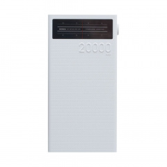 УМБ Power Bank Remax RPP-102 Lesu Series 2.4А Micro-usb 20000mAh Білий Ромни