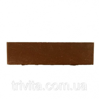 Кирпич ТРВ гиперпресованный гладкий коричневый