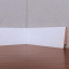 Плінтус МДФ Дуб білий, розміри 2070 x 82 x 21 Сарни