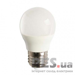 Лампа светодиодная шар G45 4W Е27 4000K LB-380 Feron Каменка-Днепровская