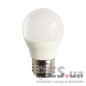 Лампа светодиодная шар G45 4W Е27 4000K LB-380 Feron
