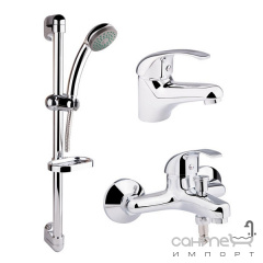 Набор смесителей для ванны Q-tap Set CRM 40-111 хром Вінниця