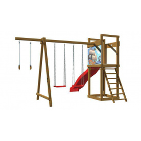 Детская игровая площадка для улицы / двора / дачи / пляжа SportBaby-4 SportBaby