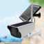 Уличная Wi-Fi IP камера видеонаблюдения UKC с солнечной панелью видеокамера Y4P-4G 2Мп 4G с Sim картой Гайсин