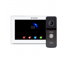 Комплект відеодомофона BCOM BD-770FHD/T White Kit