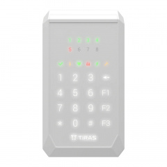 Сенсорная клавиатура Tiras Technologies K-PAD8 (white) для управления охранной системой Orion NOVA II Кам'янець-Подільський