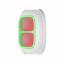 Беспроводная экстренная кнопка Ajax DoubleButton white с защитой от случайных нажатий Кропивницкий