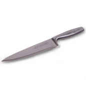 Нож Шеф-поварamp;quot; лезвие 20 см рукоятка 13 см из нержавеющей стали с полой ручкой Kamille-5140