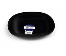 Тарелка Luminarc Carine Black Черная десертная квадратная d-19 см 9816L LUM