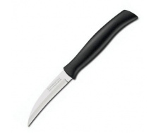 Нож кухонный Tramontina Athus для чистки овощей 76 мм Black 23079/103