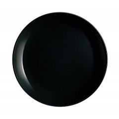 Тарілка Luminarc Diwali Black десертна кругла 19 см 0789P LUM Миколаїв