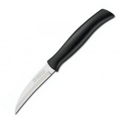 Нож кухонный Tramontina Athus для чистки овощей 76 мм Black 23079/103 Луцк