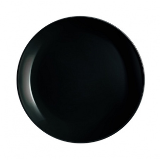Тарелка Luminarc Diwali Black десертная круглая 19 см 0789P LUM