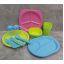 Набір пластикового посуду для пікніка 36 предметів Stenson 86497 Івано-Франківськ