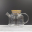 Заварочный чайник Ardesto 1,2 л боросиликатное стекло с бамбуковой крышкой AR3012GB Одесса