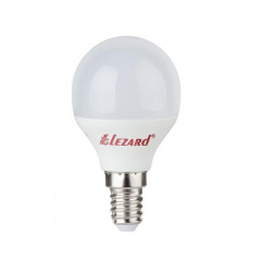 Світлодіодна лампа LED GLOB A45 7W 4200K E14 220V Lezard (442-A45-1407) Київ