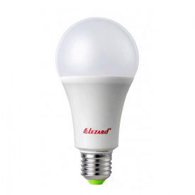 Лампа светодиодная LED GLOB A65 18W 6400K E27 220V Lezard 464-A65-2718