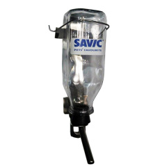 Бутылка с креплением в клетку Savic Glass Bottle 473 мл Прозрачный (5411388059460) Черкассы