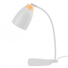 Настольная лампа в современном стиле Brille 60W BL-470 Белый Черкассы