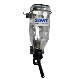 Бутылка с креплением в клетку Savic Glass Bottle 473 мл Прозрачный (5411388059460)