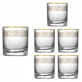 Набор стаканов для виски Lora Бесцветный H50-024-6 310ml